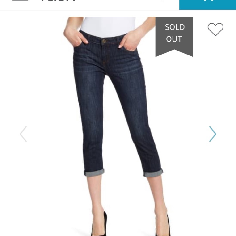 EUC  Kut from the Kloth jeans 8 Bardot boyfriend